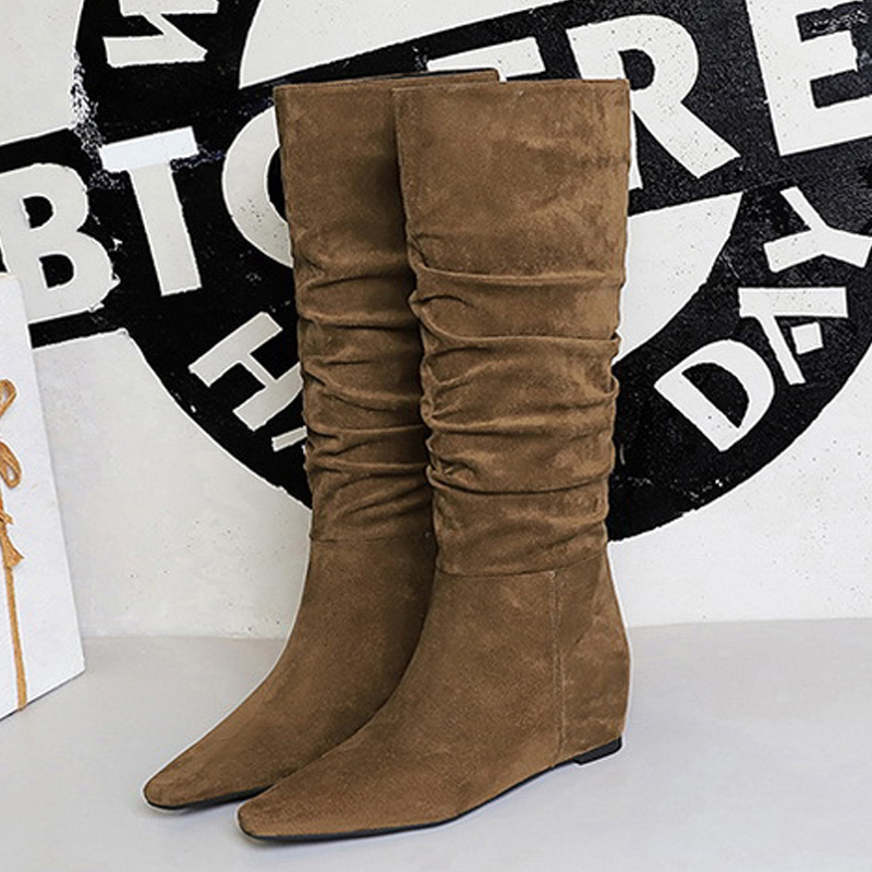 BIGTREE جديد الخريف الشتاء تصم - مراجعة Knee High Boots Women وسعره