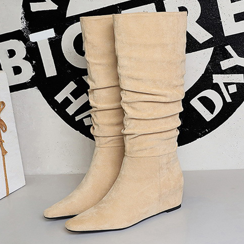BIGTREE جديد الخريف الشتاء تصم - مراجعة Knee High Boots Women وسعره