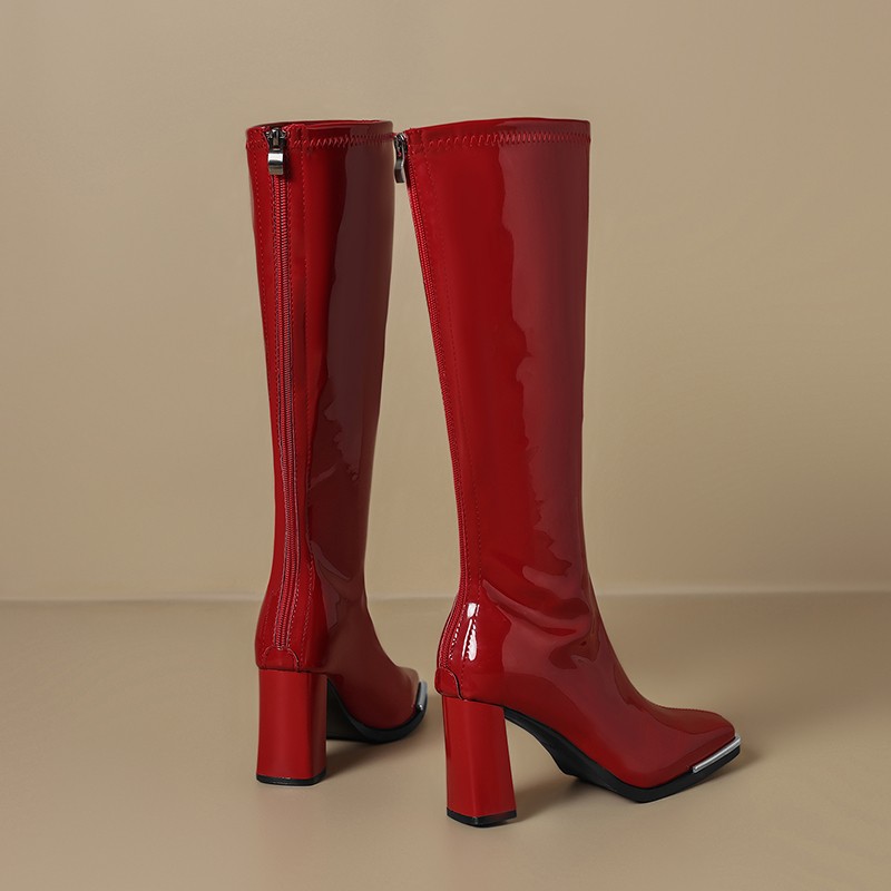 حذاء برقبة للركبة الخريف جديد  - مراجعة Knee High Boots Women وسعره
